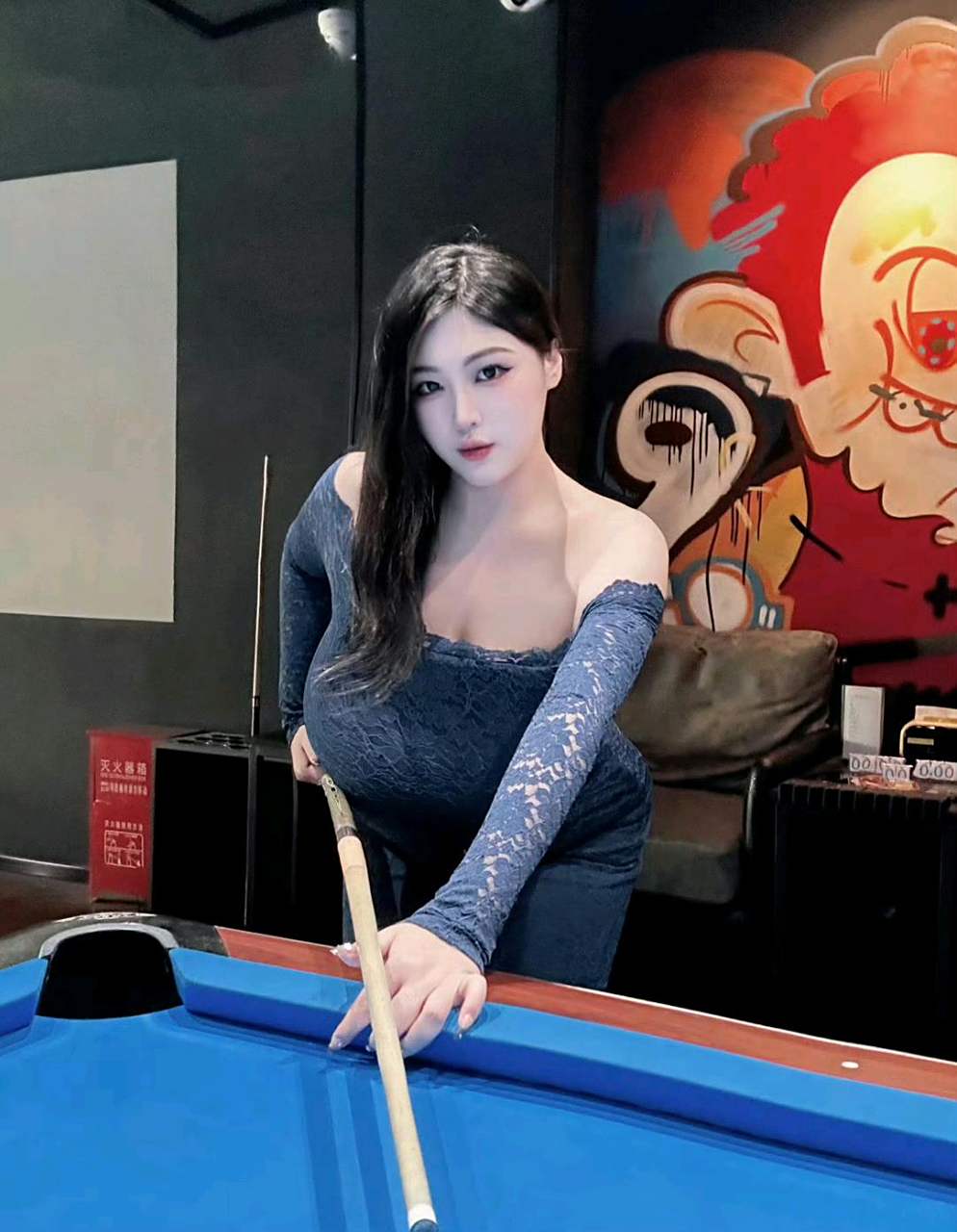 台球美女(台球美女潘晓婷)